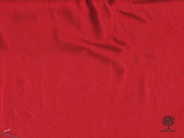 Zavinovacia šatka ľanová červená