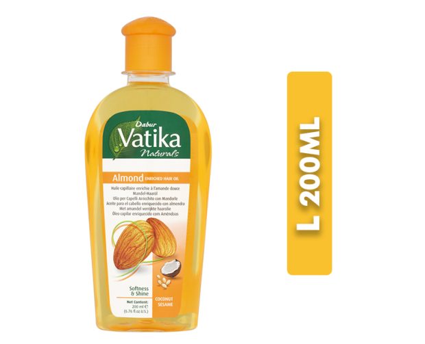 Dabur Vatika Enriched Hair Oil Almond 200ml