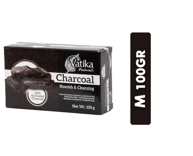 Vatika Naturals Charcoal Soap 100g