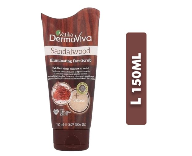 DermoViva Face Scrub Sandalwood 150ml