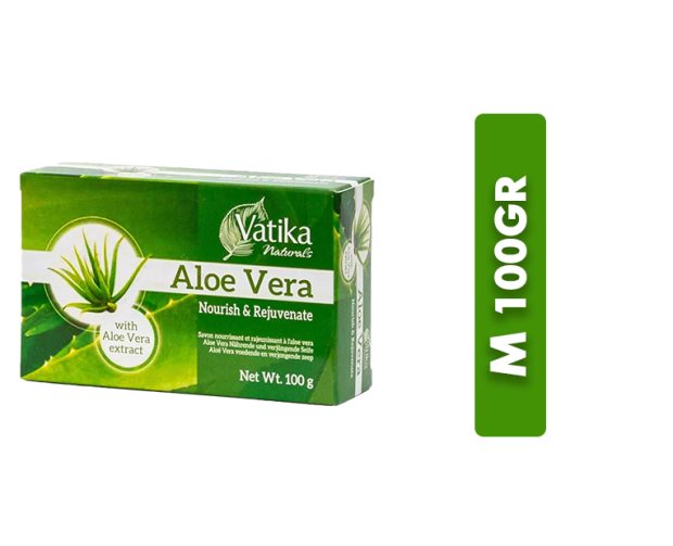 Vatika Naturals Aloe Vera Soap 100g