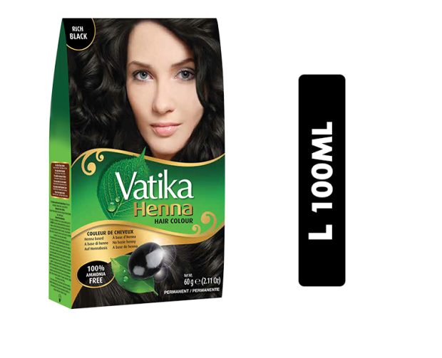 Vatika Henna Rich Black 60g