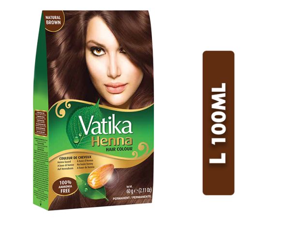Vatika Henna Natural Brown 60g