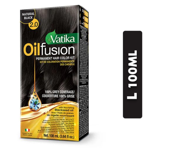 Vatika Oil Fusion Natural Black 108ml