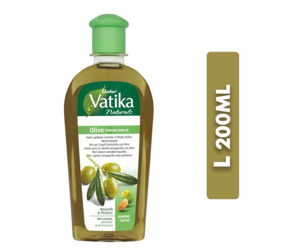 Dabur Vatika Enriched Hair Oil Olive 200ml
