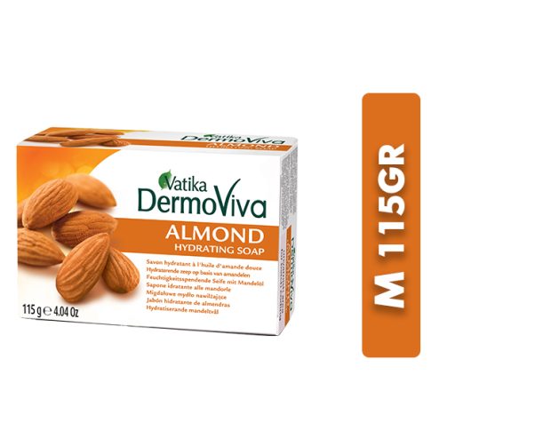 Vatika Naturals Almond Soap 115g